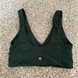 lululemon athletica Dark Green Sports Bra